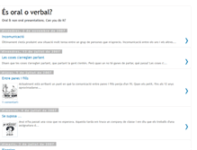 Tablet Screenshot of isoralorverbal.blogspot.com