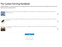 Tablet Screenshot of carbonfarminghandbook.blogspot.com