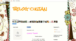 Desktop Screenshot of belogcikjan.blogspot.com