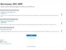 Tablet Screenshot of barrenjoey30th2009.blogspot.com