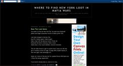 Desktop Screenshot of newyorklootmafiawars.blogspot.com