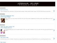 Tablet Screenshot of jklineproductions.blogspot.com