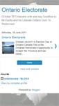 Mobile Screenshot of ontarioelectorate.blogspot.com