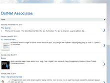 Tablet Screenshot of dotnetassociates.blogspot.com