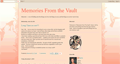 Desktop Screenshot of memoriesfromthevault.blogspot.com