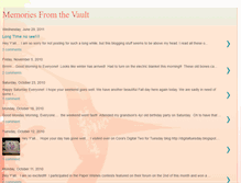 Tablet Screenshot of memoriesfromthevault.blogspot.com