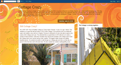 Desktop Screenshot of cottagecrazy.blogspot.com