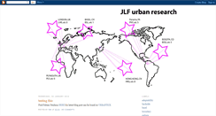 Desktop Screenshot of jlf-urbanresearch.blogspot.com