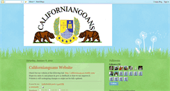 Desktop Screenshot of californiangoans.blogspot.com