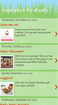 Mobile Screenshot of cupcakesbydusty.blogspot.com