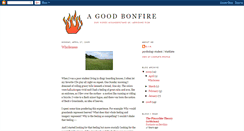 Desktop Screenshot of goodbonfire.blogspot.com