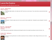 Tablet Screenshot of laura-the-explora.blogspot.com