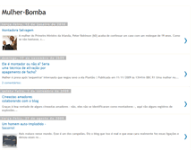 Tablet Screenshot of mulher-bomba.blogspot.com