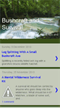 Mobile Screenshot of bushcraftandsurvival.blogspot.com
