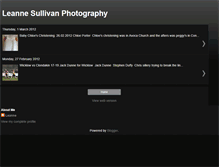 Tablet Screenshot of leannesullivanphotography.blogspot.com