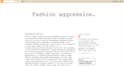 Desktop Screenshot of fashionaggression.blogspot.com