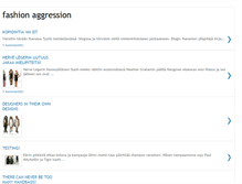 Tablet Screenshot of fashionaggression.blogspot.com