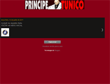 Tablet Screenshot of pagina9principetunico.blogspot.com