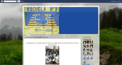 Desktop Screenshot of escuela3tranqueras.blogspot.com