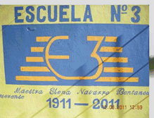 Tablet Screenshot of escuela3tranqueras.blogspot.com