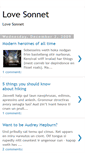 Mobile Screenshot of love-sonnet-ezblogger.blogspot.com