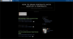 Desktop Screenshot of bentleysportraits.blogspot.com