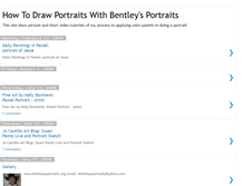 Tablet Screenshot of bentleysportraits.blogspot.com