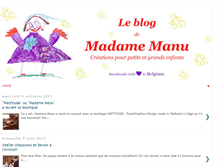 Tablet Screenshot of madamemanu.blogspot.com