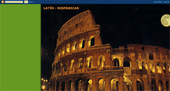 Desktop Screenshot of latinhispanicas.blogspot.com