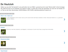 Tablet Screenshot of dehoutstek.blogspot.com