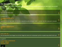 Tablet Screenshot of enkreativprosess.blogspot.com