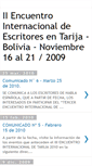 Mobile Screenshot of encuentrotarija2009.blogspot.com