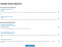 Tablet Screenshot of boardresults.blogspot.com