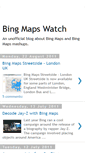 Mobile Screenshot of bingmapswatch.blogspot.com