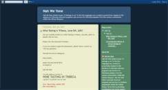 Desktop Screenshot of nahweyone.blogspot.com
