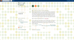 Desktop Screenshot of help-to-get-pregnant.blogspot.com