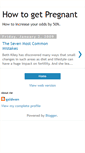 Mobile Screenshot of help-to-get-pregnant.blogspot.com