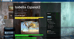 Desktop Screenshot of isabellaespanol2.blogspot.com