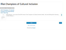 Tablet Screenshot of culturechampions.blogspot.com