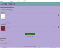 Tablet Screenshot of mundomagico-vane.blogspot.com