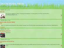 Tablet Screenshot of deathpanelzine.blogspot.com