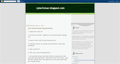 Desktop Screenshot of cyberizman.blogspot.com