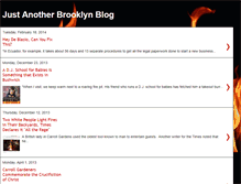 Tablet Screenshot of justanotherbrooklynblog.blogspot.com