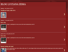 Tablet Screenshot of lucianazema.blogspot.com