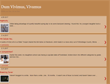 Tablet Screenshot of dumvivimus-vivamus-greg.blogspot.com