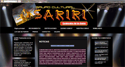 Desktop Screenshot of grupoculturalsariri.blogspot.com