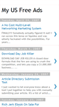 Mobile Screenshot of myusfreeads.blogspot.com