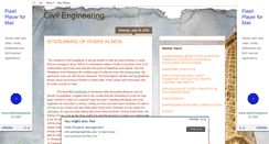 Desktop Screenshot of civil-resources.blogspot.com