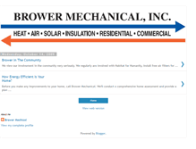 Tablet Screenshot of browermechanical.blogspot.com