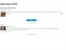 Tablet Screenshot of bolamania-2010.blogspot.com